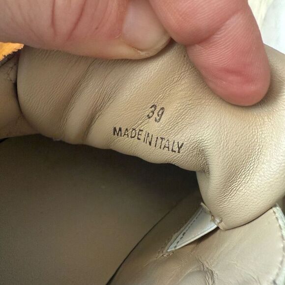 Chloe Lauren Logo Slip On Strap Sneakers Size 39 US 8 - Picture 8 of 10